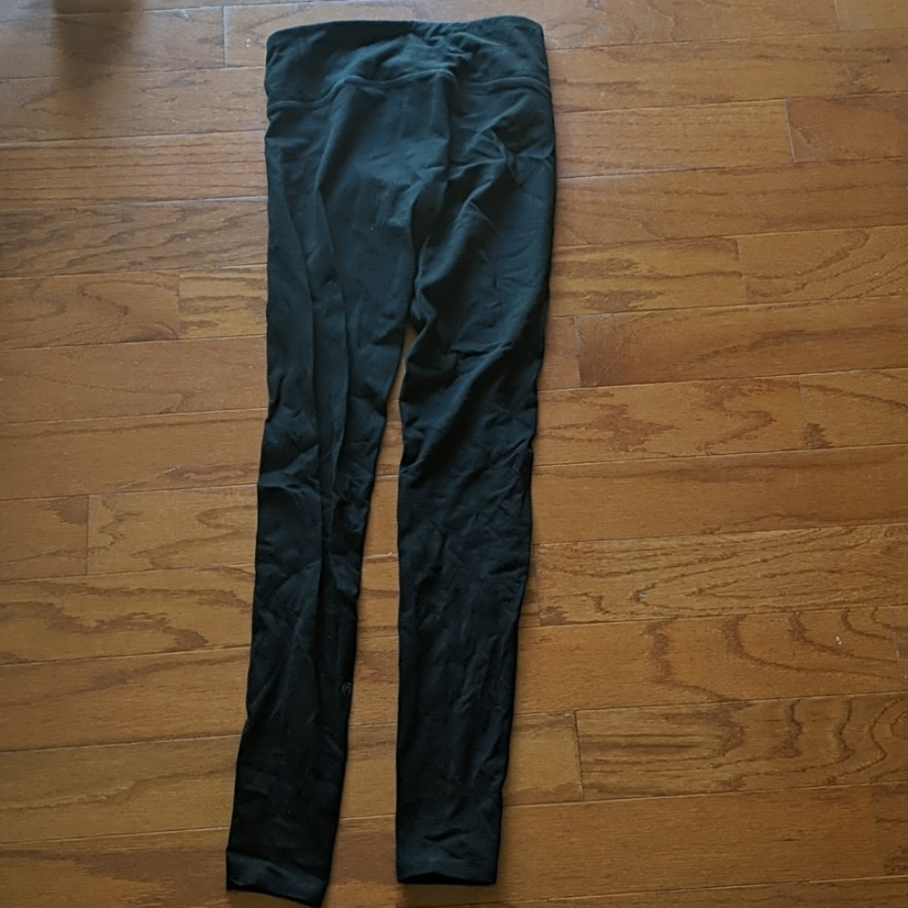 Basic black leggings
